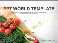 마늘 호박 PPT 템플릿 친환경 유기농 야채식단 사업 제안서(자동완성형포함)_슬라이드1
