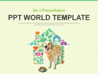 세부일정계획 대차대조표 PPT 템플릿 귀여운 강아지와 애견 아이콘(자동완성형포함)_슬라이드1
