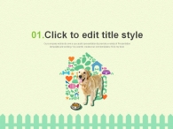세부일정계획 대차대조표 PPT 템플릿 귀여운 강아지와 애견 아이콘(자동완성형포함)_슬라이드3