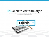 노트북 마케팅 PPT 템플릿 온라인 검색광고 서비스(자동완성형포함)_슬라이드3