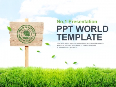 사람 음식 PPT 템플릿 친환경 유기농 제품 홍보 기획서