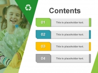 발전기 여자 PPT 템플릿 환경보존을 위한 재활용운동(자동완성형포함)_슬라이드2