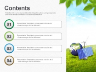 디자인 그래픽 PPT 템플릿 친환경 에너지 개발 프로젝트(자동완성형포함)_슬라이드2