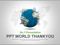 퍼즐 조각 PPT 템플릿 글로벌 지구 그래픽_슬라이드4
