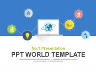 심플한 깔끔한 PPT 템플릿 친환경 글로벌 캠페인(자동완성형포함)_슬라이드1