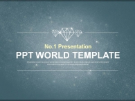 여자 남자 PPT 템플릿 아름다운 다이아몬드 원석(자동완성형포함)_슬라이드1