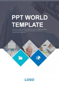지구 빌딩 PPT 템플릿 비즈니스 이미지와 아이콘(자동완성형포함)(메인)