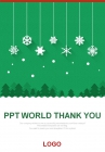 산 나무 PPT 템플릿 눈꽃과 크리스마스 트리(자동완성형포함)_슬라이드36