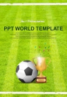 세부일정계획 기대효과 PPT 템플릿 빛나는 월드컵 우승컵과 축구공(자동완성형포함)_슬라이드1