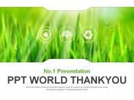 햇살 깨끗한 PPT 템플릿 그린 친환경 아이콘(자동완성형포함)_슬라이드36