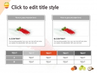 삼각형 패턴 PPT 템플릿 싱싱한 과일들(자동완성형포함)_슬라이드26