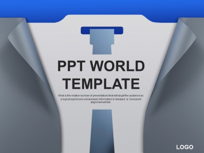 저장 보관 PPT 템플릿 깔끔한 파일 폴더