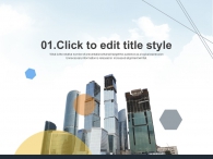 탑 공사 PPT 템플릿 심플한 빌딩(자동완성형포함)_슬라이드3