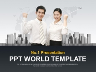 해외출장 해외 PPT 템플릿 성공적인 비즈니스 파트너쉽(자동완성형포함)_슬라이드1