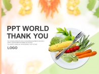 접시 샐러드 PPT 템플릿 신선한 야채들(자동완성형포함)_슬라이드36