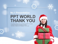 크리스마스트리 연말 PPT 템플릿 크리스마스 선물(자동완성형포함)_슬라이드36