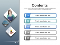 외국 외국인 PPT 템플릿 의료 컨설팅 비즈니스_슬라이드1