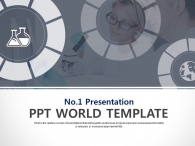 의학 약품 PPT 템플릿 원형 의료연구(자동완성형포함)_슬라이드1