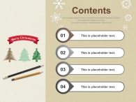 그림 리본 PPT 템플릿 크리스마스 카드 만들기(자동완성형포함)_슬라이드2