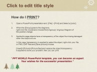 그림 리본 PPT 템플릿 크리스마스 카드 만들기(자동완성형포함)_슬라이드4