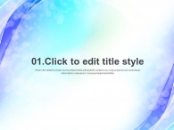 아름다움 하늘 PPT 템플릿 심플한 블루빛 라인(자동완성형포함)_슬라이드3