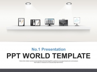 메모지 스티커 PPT 템플릿 비즈니스 포인트 아이콘(자동완성형포함)_슬라이드1