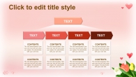 화사한 따뜻한 PPT 템플릿 사랑은 핑크색(자동완성형포함)_슬라이드10