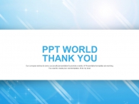 청명한 자연 PPT 템플릿 푸른 빛 그래픽_슬라이드4