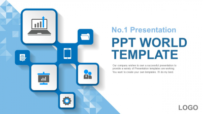 심플한 도형과 아이콘(자동완성형포함) 파워포인트 PPT 템플릿 디자인 파워포인트 PPT 템플릿 디자인