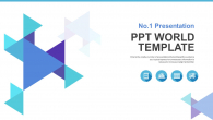 삼각형 패턴 디자인 와이드형 (자동완성형포함) 파워포인트 PPT 템플릿 디자인_슬라이드1