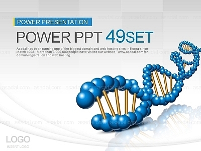 finance 산업 PPT 템플릿 세트2_ 분자구조 01(퓨어피티)