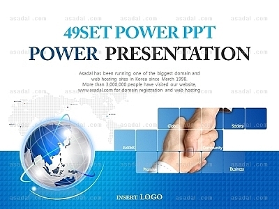 회사소개서 세계적 PPT 템플릿 세트2_글로벌파트너_b0219(맑은피티)