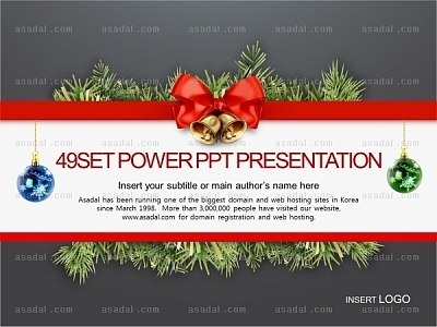 christmas Xmas PPT 템플릿 세트2_크리스마스_b0815(맑은피티)