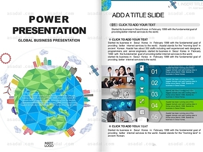 memorandum 지도 PPT 템플릿 세로_글로벌 플랫디자인2_0227(조이피티)