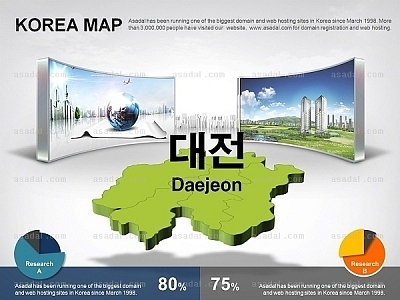 도별 시별 PPT 템플릿 1종_대전 지도01_0007(바니피티)