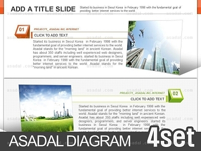 diagram chart PPT 템플릿 4종_조합형_d0085(좋은피티)