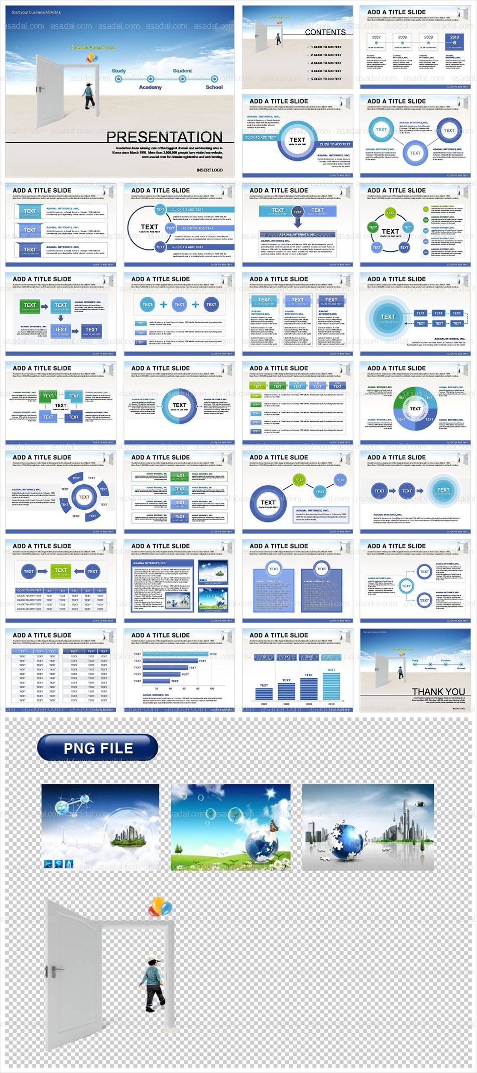 business company PPT 템플릿 애니_교육템플릿_e0023(에이스피티)