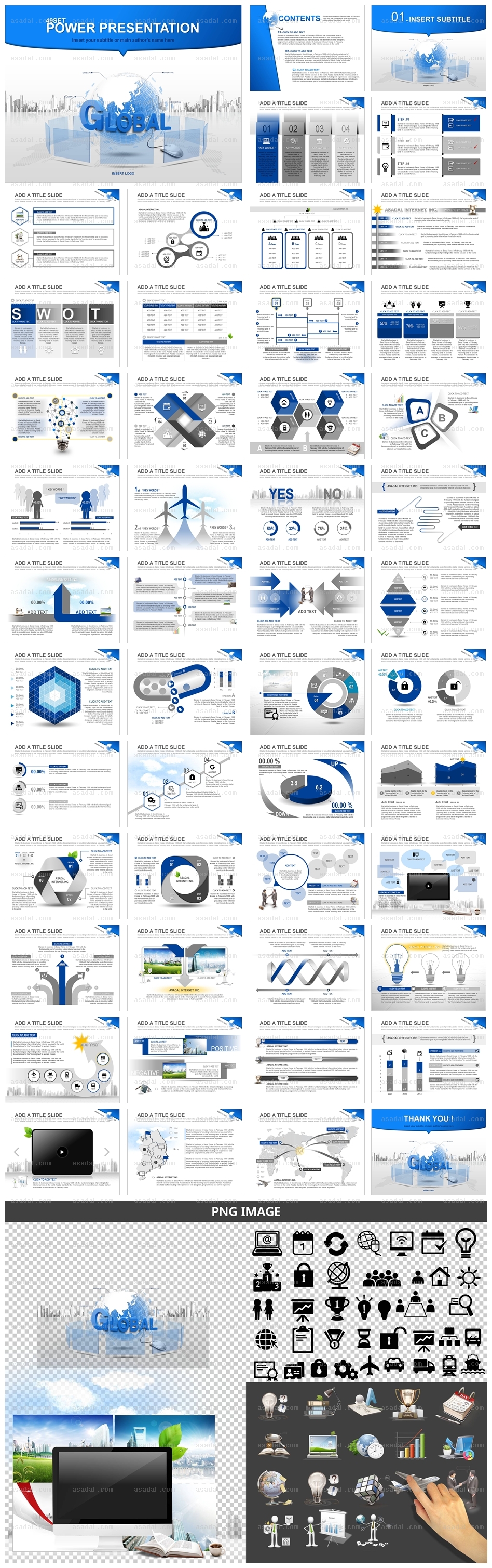 기업 business PPT 템플릿 세트2_3D글로벌비즈니스_b0612(좋은피티)