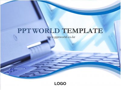 노트북 넷북 PPT 템플릿 노트북 템플릿(엔딩)