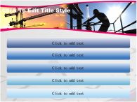 타워크레인 작업 PPT 템플릿 바쁜일상 근로자의 모습이 있는 템플릿_슬라이드5