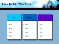 파란하늘 구름 PPT 템플릿 빌딩과 비즈니스_슬라이드8