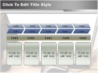 노트북 마우스 PPT 템플릿 인터넷을 하는 비즈니스맨_슬라이드5