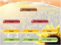 햇살 해바라기꽃 PPT 템플릿 넓은 꽃밭의 해바라기_슬라이드12