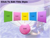 웨이크 웨이크보드 PPT 템플릿 수상스키 즐기는 템플릿_슬라이드9