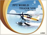 수상 비행 PPT 템플릿 푸른바다와 헬기_슬라이드16