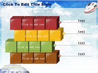 구름 푸른하늘 PPT 템플릿 글로벌도시를 떠나는 기차_슬라이드21