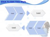 음악감상 음표 PPT 템플릿 머리 날리며 음악 듣는 여자_슬라이드9