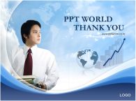 서류 글로벌 PPT 템플릿 비즈니스맨과상승그래프_슬라이드20