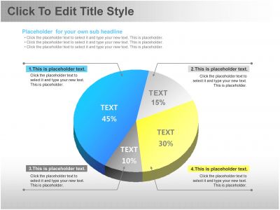 ppt 템플릿 PPT 템플릿 1종 3차원 원형차트._슬라이드1