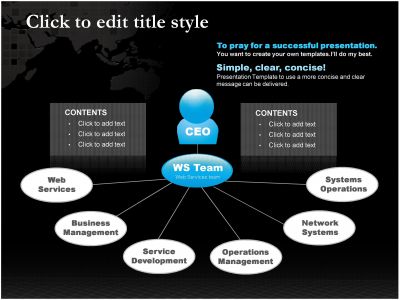 ppt 템플릿 PPT 템플릿 1종 조직도 다이어그램2_슬라이드1